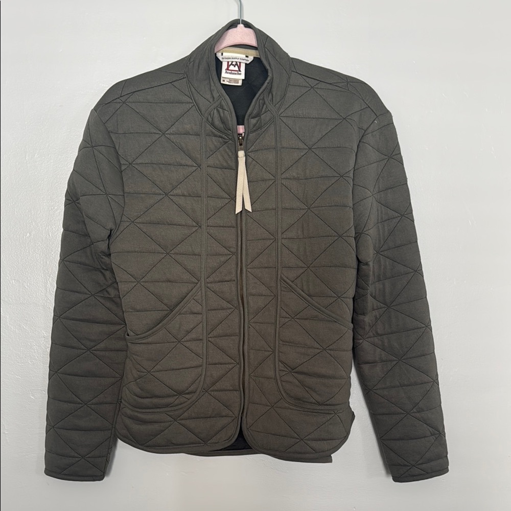 Avalanche Quilted Jacket - Olive Green